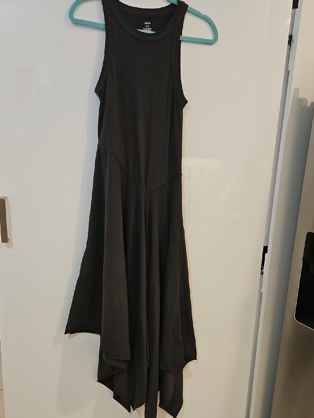 aerie Asymmetrical Handkerchief-Hem Dress